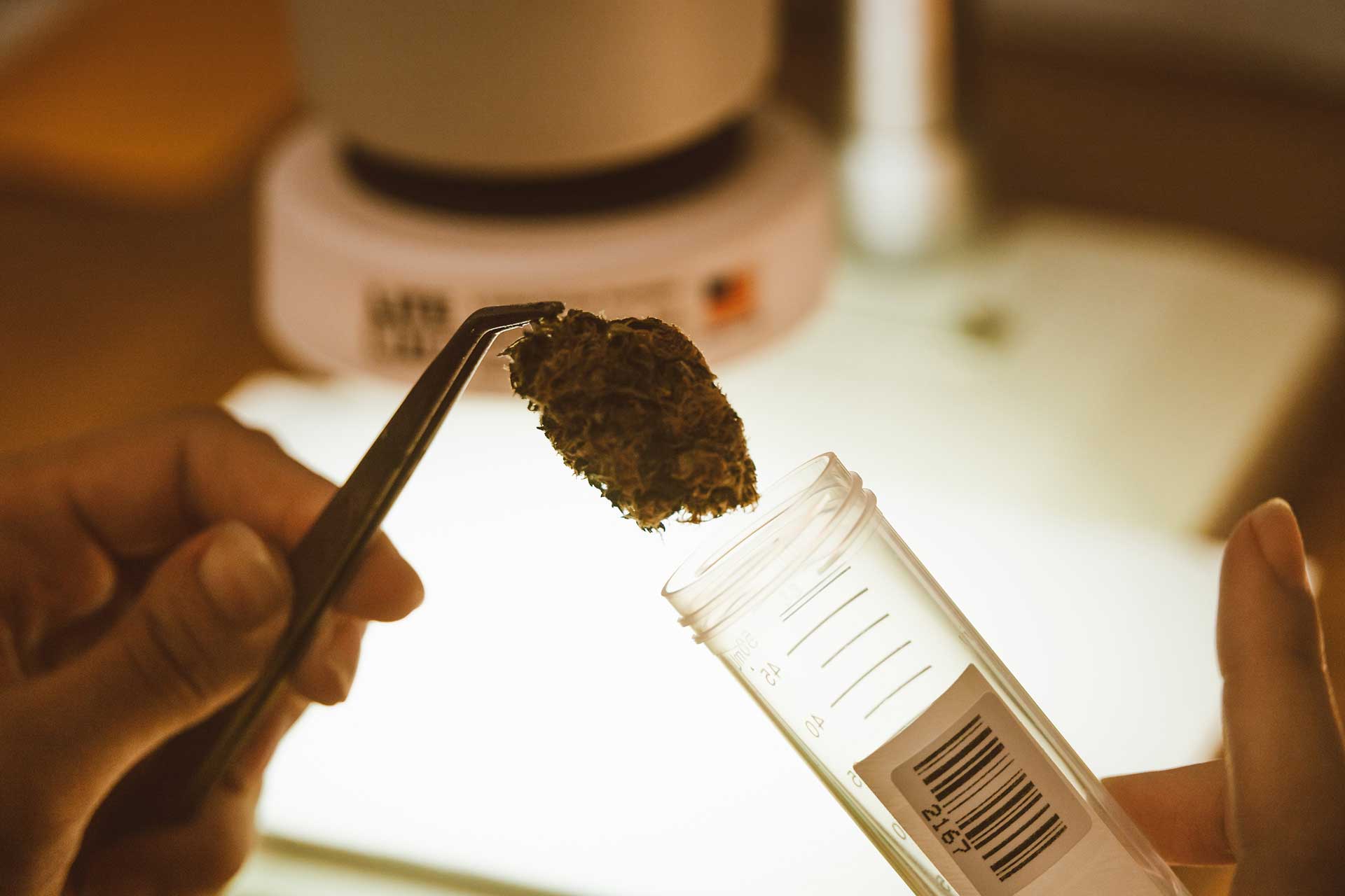 Extracted using controlled laboratory tested
